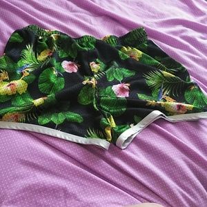Tropical atheltic shorts